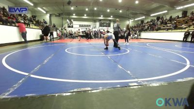 92 lbs Quarterfinal - Damian Barbosa, Honey Badgers Wrestling Club vs Brayden Otero, Team Tulsa Wrestling Club