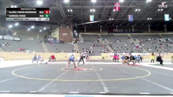 120 lbs Champ. Round 1 - Carissa Ross, North Hardin vs Allissa Chinas-Rodriguez, Mccreary Central