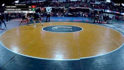 AA - 285 lbs Semifinal - Josh Kenny, Missoula Sentinel vs Christian Allies, Billings West