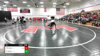 174 lbs Champ. Round 1 - Mouhamadou Sene, Unattached vs Owen Butler, Indianapolis