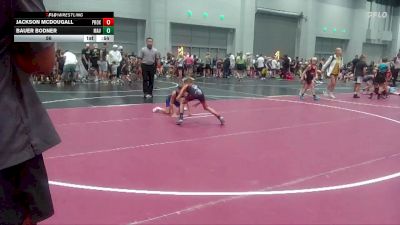 56 lbs Round 5 (6 Team) - Bauer Bodner, Maverick vs Jackson McDougall, Project X