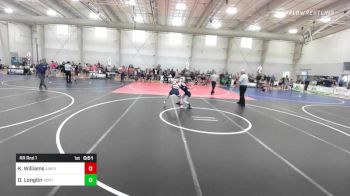 123 lbs Rr Rnd 1 - Kinzie Williams, American Falls vs Dusty Longtin, North Country