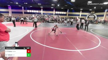 73 lbs Quarterfinal - Frank Fisher, Barn Brothers vs Gatlan Talbot, Atc