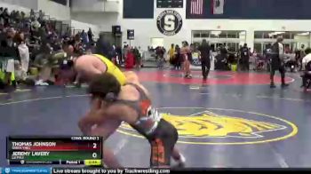 120 lbs Cons. Round 2 - Jeremy Lavery, Lb Poly vs Thomas Johnson, Santa Ynez
