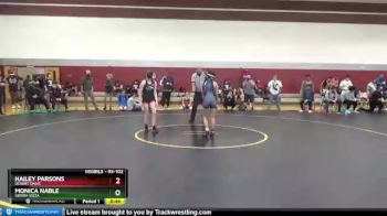 93 lbs Round 3 - Monica Nable, Sierra Vista vs Hailey Parsons, Desert Oasis