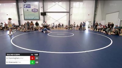 175 lbs Rr Rnd 5 - Asher Cunningham, Meatballs vs Brock Oizerowitz, Triumph Blue