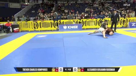 Alexander Benjamin Roodman vs Trevor Charles Humphries 2025 Pan IBJJF Jiu-Jitsu No-Gi Championship