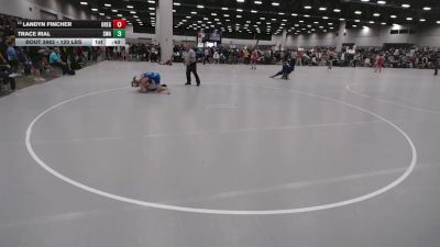 120 lbs Cons. Rd Of 16 - Landyn Fincher, Oregon vs Trace Rial, Sebolt Wrestling Academy