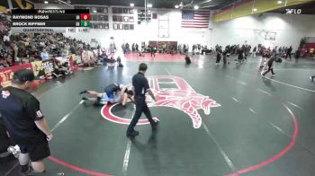 157 lbs Quarterfinal - Brock Riffner, San Dimas vs Raymond Rosas, Eleanor Roosevelt