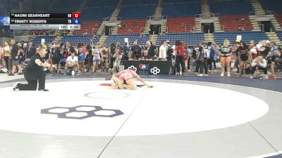 145 lbs Cons. Rd Of 16 - Naomi Gearheart, Ohio vs Trinity Roberts, Tennessee