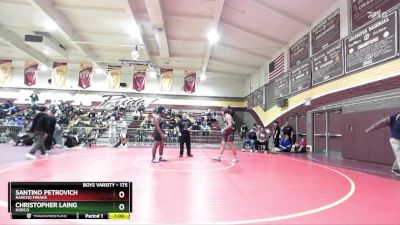 175 lbs Cons. Round 5 - Christopher Laing, Norco vs Santino Petrovich, Rancho Mirage