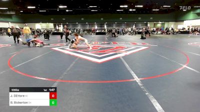 106 lbs Round Of 64 - Jackson DEttore, SC vs Brandon Bickerton, OH