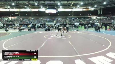 126 lbs Cons. Round 3 - Connor Kelsch, Bishop Kelly vs Jeremiah Perry, New Plymouth