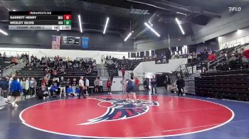 285 lbs Champ. Round 2 - Wesley Silvis, Central Oklahoma vs Garrett Henry, Murray State