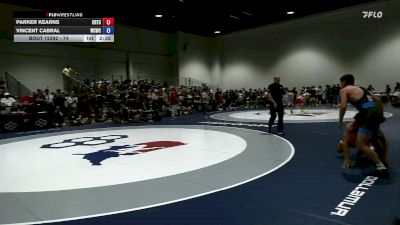74 lbs Champ. Round 1 - Parker Kearns, Charleston Regional Training Center vs Vincent Cabral, Western Colorado Wrestling Club