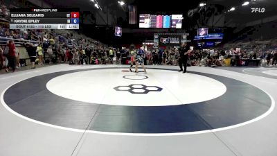 115 lbs Cons. Rd Of 32 - Elliana Selearis, CT vs Kaydie Epley, IN