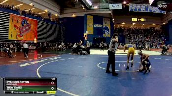 120 lbs Cons. Round 2 - Ryan Goldstein, Immaculata vs Troy Kang, JW Robinson