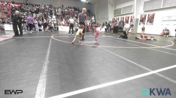 35 lbs Rr Rnd 1 - Branch Schubert, Chandler Takedown Club vs Walker Sims, Keystone Kids Wrestling Club