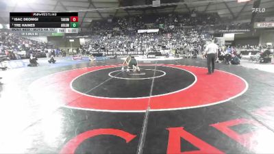 Boys 4A 157 lbs 1st Place Match - Tre Haines, Arlington vs Isac Deonigi, Tahoma