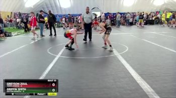 76 lbs Round 4 (8 Team) - Greyson Zoul, Terps Xtreme vs Griffin Smith, Dayton Bandits