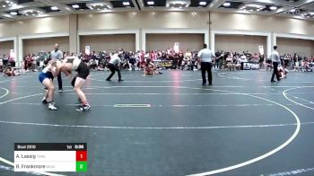 165 lbs Consi Of 8 #1 - Ashton Lassig, Temecula Valley WC vs Ryan Frankmore, Nevada Elite WC