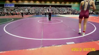 125 lbs Round Of 64 - Marli Miller, White River Hornets Wrestling Club vs Rochelle Coomes, Silverback Wrestling Club