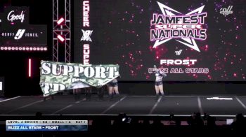 Blizz All Stars - Frost [2026 L4 Senior - D2 - Small - A DAY 1] 2026 JAMfest Cheer Super Nationals