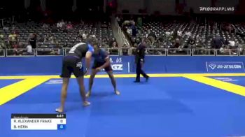 RYAN ALEXANDER FRAKES vs BRANDON HERN 2021 World IBJJF Jiu-Jitsu No-Gi Championship
