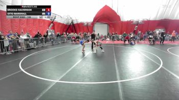 108 lbs Quarterfinal - Brooks Halverson, RT Elite Wrestling vs Otto Marshall, Askren Wrestling Academy