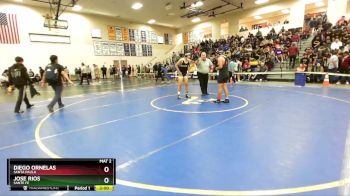 157 lbs Champ. Round 1 - Jose Rios, Sante Fe vs Diego Ornelas, Santa Paula