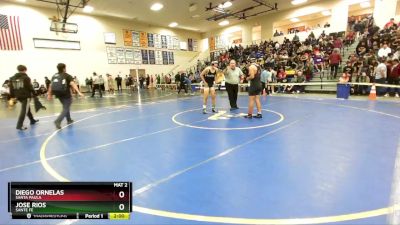 157 lbs Champ. Round 1 - Jose Rios, Sante Fe vs Diego Ornelas, Santa Paula