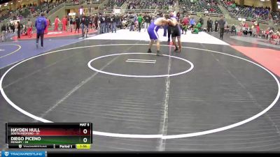 287 lbs Semis (4 Team) - Diego Piceno, McNary vs Hayden Hull, South Medford