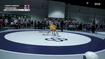 92 kg Cons. Sub-quarters - Harvey Ludington, Hawkeye Wrestling Club vs Evan Bockman, Cyclone Regional Training Center C-RTC