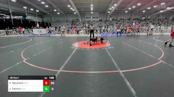 112 lbs Rr Rnd 1 - Hunter Neuhard, Buffalo Valley Wrestling Club - Black vs James Fearon, Elite NJ MS Red