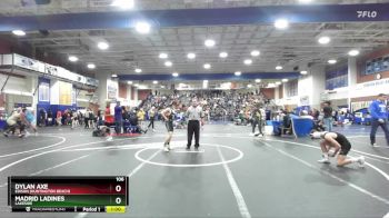 106 lbs Cons. Round 2 - Dylan Axe, Edison (Huntington Beach) vs Madrid Ladines, Lakeside