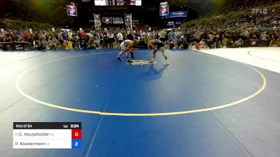 150 lbs Rnd Of 64 - Cole Householder, PA vs Preston Klostermann, IA