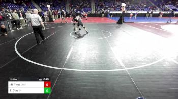 132 lbs Round Of 64 - Reese Titus, Canton vs Elias Diaz, Saugus/Peabody