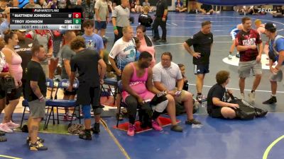 285 lbs Round 2 - Matthew Johnson, Niagara Falls vs Troy Johnson, New York