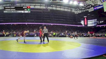 D3-138 lbs Champ. Round 1 - Chase Sopha, Yale vs Elijah Losey, Brooklyn Columbia Central