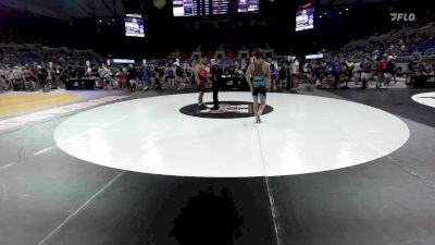 132 lbs Cons 16 #1 - Lucas Peters, WI vs Ethan Skoglund, IA