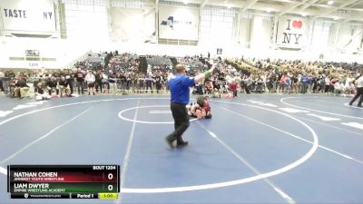 145 lbs Champ. Round 2 - Liam Dwyer, Empire Wrestling Academy vs Nathan Cohen, Amherst Youth Wrestling