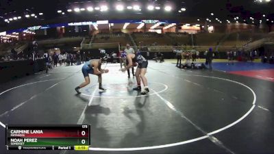 175 lbs Cons. Round 2 - Carmine Lania, Matanzas vs Noah Perez, Somerset