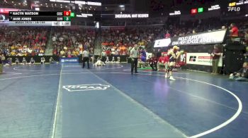 1A-144 lbs Cons. Round 4 - Kacyn Watson, Central Decatur vs Jase Jones, Sumner-Fredericksburg