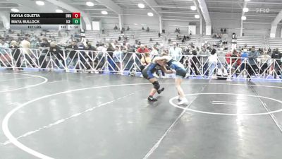 107 lbs Rr Rnd 3 - Kayla Coletta, Diesel Wrestling Academy - HSG vs Maya Bullock, ICE Wrestling Pink - HSG