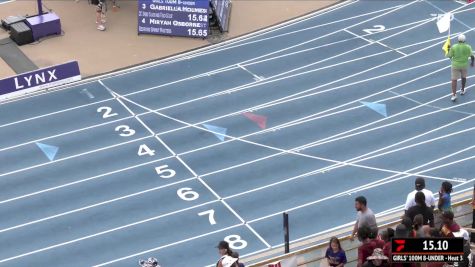 Youth Girls' 100m, Finals 4 - Age under 8