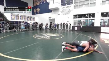 106 lbs Champ. Round 3 - Cadence Harrell, Mayfair vs Ricardo Quiros, Eleanor Roosevelt