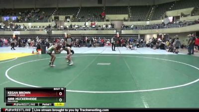 95 lbs Semifinal - Sirr Muckerheide, Mollitium vs Kegan Brown, Legends Of Gold