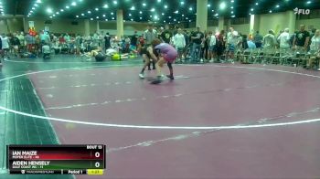 100 lbs Round 4 (8 Team) - Ian Maize, Moyer Elite vs Aiden Hensely, Gulf Coast WC