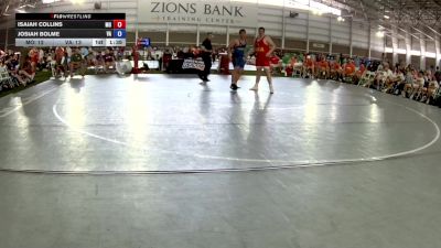 285 lbs Isaiah Collins, Missouri vs Josiah Bolme, Virginia