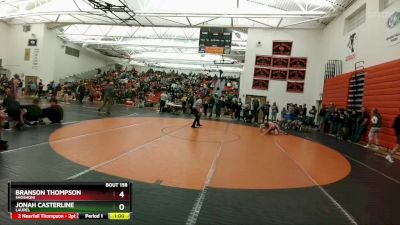 106A Round 2 - Branson Thompson, Shoshoni vs Jonah Casterline, Laurel